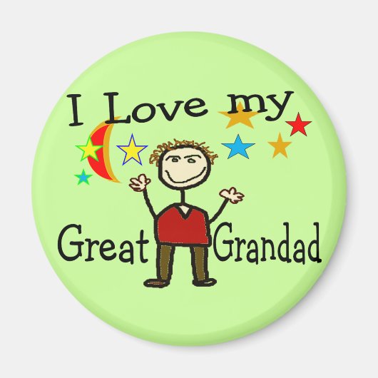 Ich Liebe meine große Großmutter Magnet (Vorne)