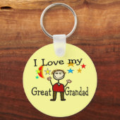 Ich Liebe meine große Großmutter Schlüsselanhänger (Vorderseite)