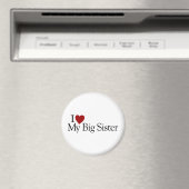 Ich Liebe meine große Schwester Magnet (In Situ (Geschirrspüler))