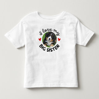 "Ich liebe meine große Schwester" mit individuelle Kleinkind T-shirt