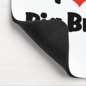 Ich Liebe meine großen Brüder Mousepad (Ecke)