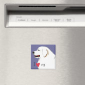 Ich Liebe meine großen Pyrenäen Magnet (In Situ (Geschirrspüler))