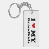 Ich Liebe meine Großkinder Schlüsselanhänger (Vorderseite links)