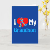 Ich Liebe meine Großmutter Autismus Großmutter Blu Karte (Gelbe Blume)