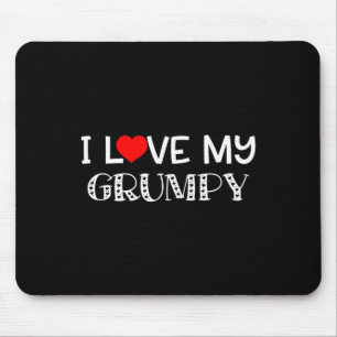 Ich Liebe meine Grumpy T Shirt Väter Tag Großes Ge Mousepad