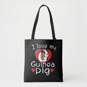 Ich Liebe meine Guinea Schweinefleisch Niedliche G Tasche