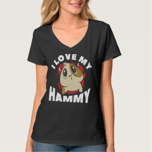 Ich Liebe meine Hamam Niedlich Hamster für einen H T-Shirt