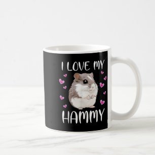Ich Liebe meine Hammy Niedlichen chinesischen Zwer Kaffeetasse