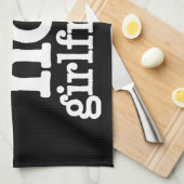 Ich Liebe meine heiße Freundin Valentine's Day GF Geschirrtuch (Viertel Falte)