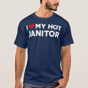 Ich Liebe meine heiße Janitor Husband Ehefrau Vale T-Shirt