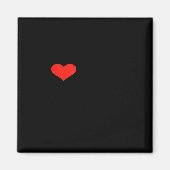 Ich Liebe meine heiße junge Freundin Funny Zitate Magnet (Vorne)