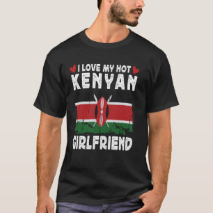 Ich Liebe meine heiße kenianische Freundin Couple T-Shirt