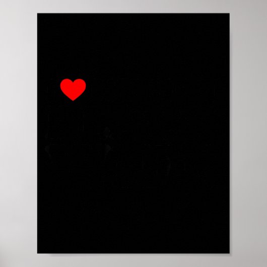 Ich liebe meine heiße schwarze Frau Poster (Vorne)