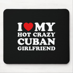 Ich liebe meine heiße verrückte Cubyn-Freundin Val Mousepad