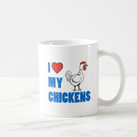 Ich Liebe meine Hühner niedliche Tasse