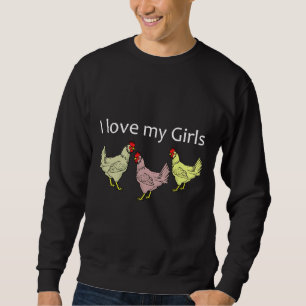 Ich Liebe meine Hühnerfarm Sweatshirt