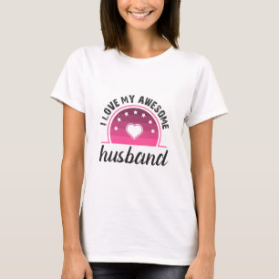 Ich Liebe meine Husband Womens T-Shirt