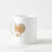 Ich Liebe meine Ingwerkatze Kaffeetasse (Vorderseite Links)
