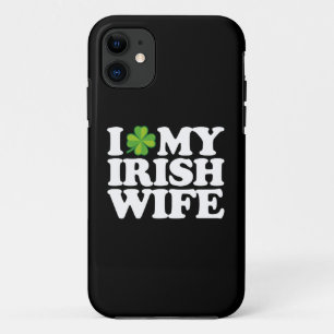 Ich Liebe meine irische Ehefrau Funny Couple St Pa Case-Mate iPhone Hülle
