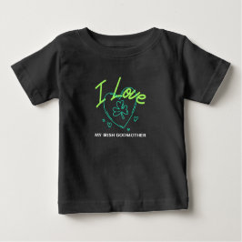 Ich Liebe meine irische Großmutter St. Patrick's D Baby T-shirt