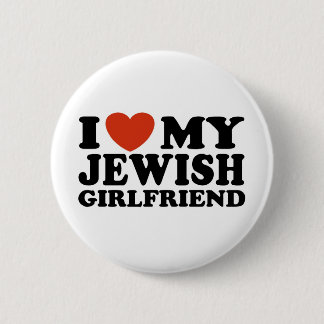 Ich Liebe meine jüdische Freundin Button