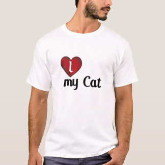 Ich Liebe meine Katze 2 T-Shirt