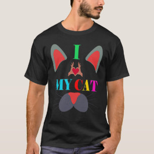ich liebe meine Katze bis ins Unendliche   Katze   T-Shirt