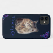 Ich Liebe meine Katze Case-Mate iPhone Hülle (Rückseite (Horizontal))