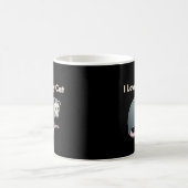 Ich Liebe meine Katze Funny Opossum Kaffeetasse (Mittel)