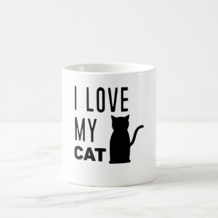 Ich Liebe meine Katze Kaffeetasse