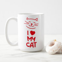 Ich liebe meine Katze