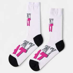 Ich liebe meine Katze – Süßes Design für Katzenlie Socken