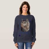 Ich Liebe meine Katze Sweatshirt (Vorne ganz)