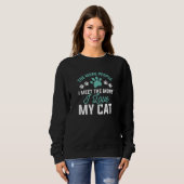 Ich Liebe meine Katze Sweatshirt (Vorne ganz)