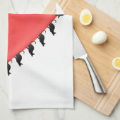 Ich Liebe meine Katzen Küchentuch (Viertel Falte)