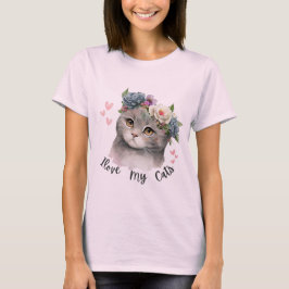 Ich liebe meine Katzen T-Shirt