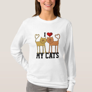 Ich Liebe meine Katzen T-Shirt
