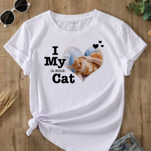 Ich Liebe meine Katzenherzen   Funny Add text and  T-Shirt