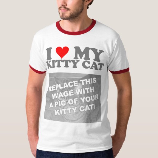 Ich Liebe meine Kätzin T-Shirt (Vorderseite)