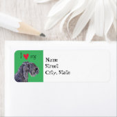 Ich Liebe meine Kerry Blue Terrier (Insitu)