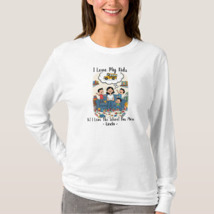 Ich liebe meine Kinder, aber ich liebe den Schulbu T-Shirt