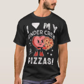Ich Liebe meine Kinder-Crew an Pizzas Kindergart T-Shirt (Vorderseite)