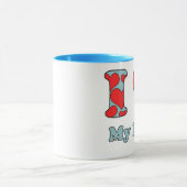 Ich Liebe meine Kinder Tasse (Zentrum)