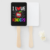 Ich Liebe meine Kinder zurück in die Schule Fächer (Vorne und Hinten)