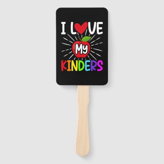 Ich Liebe meine Kinder zurück in die Schule Fächer (Vorderseite)