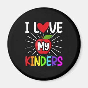 Ich Liebe meine Kinder zurück in die Schule Magnet