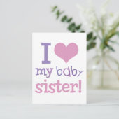 Ich Liebe meine KinderSchwester Kinder T - Shirt & Postkarte (Stehend Vorderseite)