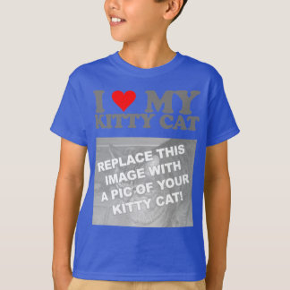 Ich liebe meine Kitty-Katze T-Shirt