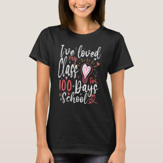 Ich liebe meine Klasse schon seit 100 Tagen der Sc T-Shirt