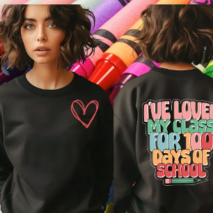 Ich liebe meine Klasse schon seit 100 Tagen langen T-Shirt